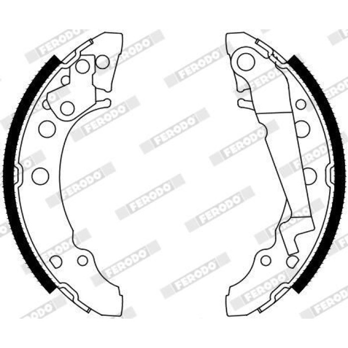Bremsbackensatz FSB4128 Bremsbackensatz FSB4128