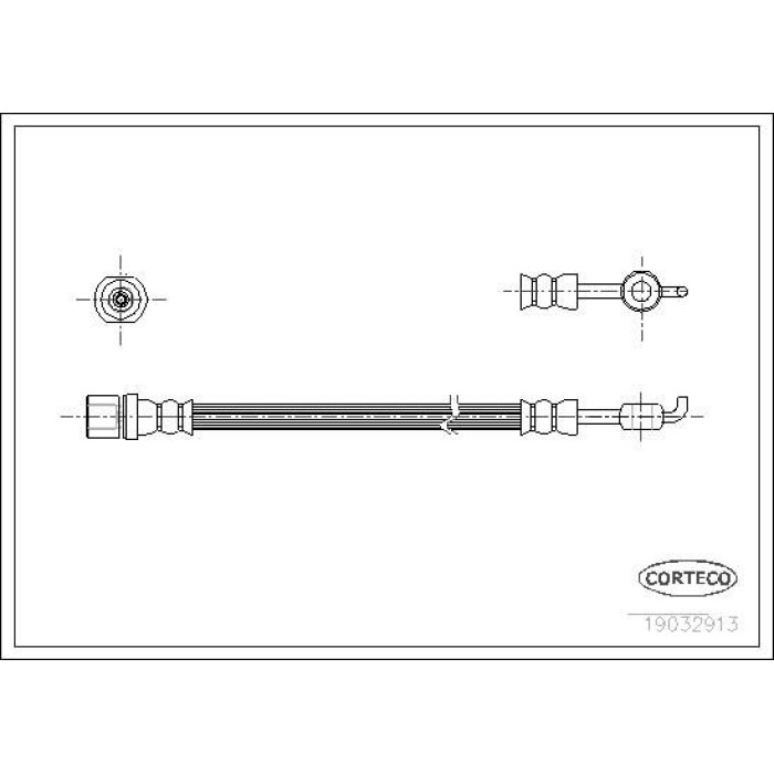 Corteco 19032913 Bremsschlauch
