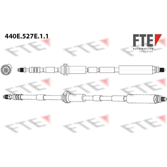 FTE 9240633 Bremsschlauch FTE 9240633 Bremsschlauch