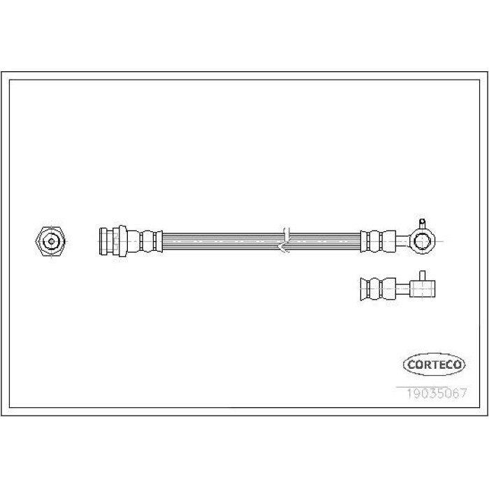 Corteco 19035067 Bremsschlauch