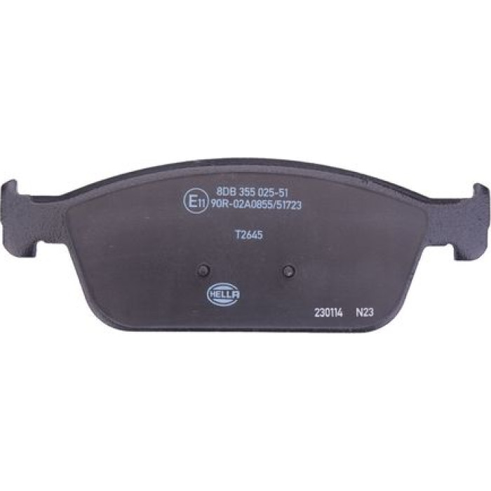 Hella 8DB 355 025-511 Bremsbelagsatz, Scheibenbremse Hella 8DB 355 025-511 Bremsbelagsatz, Scheibenbremse
