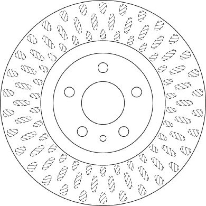 TRW DF6522 Bremsscheibe