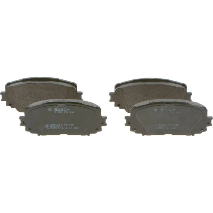 BOSCH 0 986 494 196 Bremsbelagsatz, Scheibenbremse BOSCH 0 986 494 196 Bremsbelagsatz, Scheibenbremse