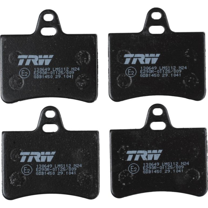 TRW GDB1450 Bremsbelagsatz, Scheibenbremse COTEC TRW GDB1450 Bremsbelagsatz, Scheibenbremse COTEC