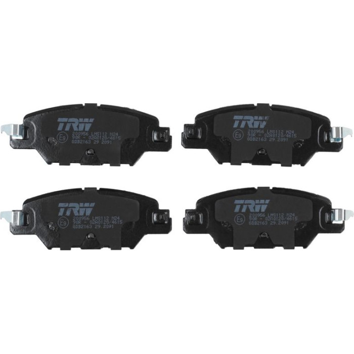 TRW GDB2163 Bremsbelagsatz, Scheibenbremse