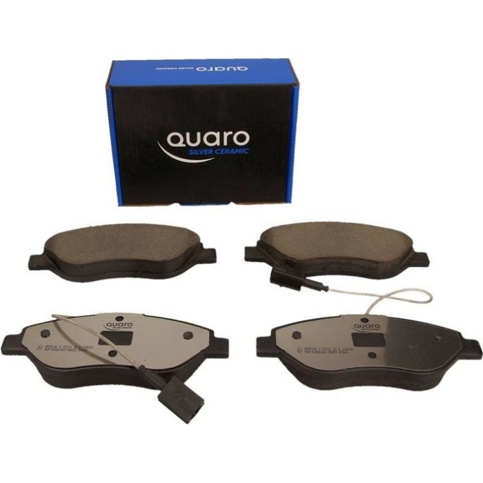 QUARO QP0614C Bremsbelagsatz, Scheibenbremse SILVER CERAMIC