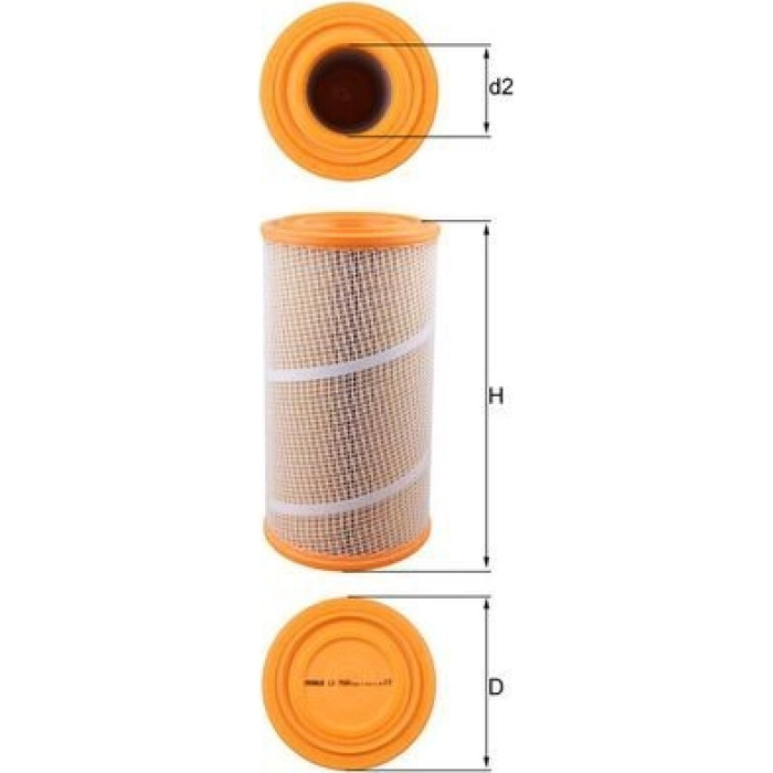 Knecht LX 7080 Luftfilter