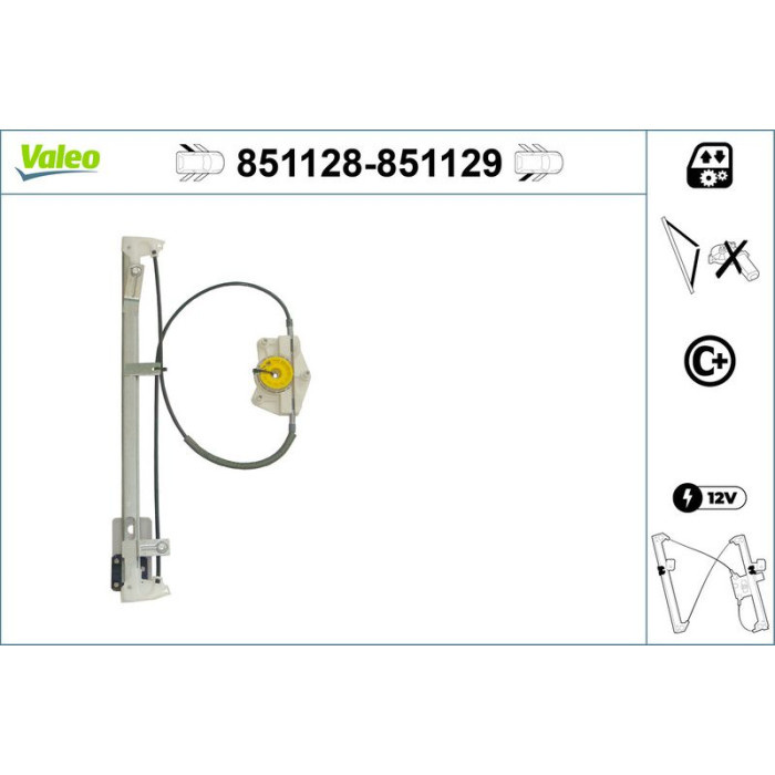 Valeo 851128 Fensterheber Valeo 851128 Fensterheber