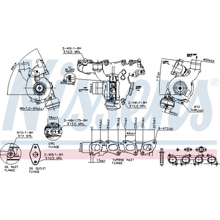 Nissens Turbolader 93131 Nissens Turbolader 93131