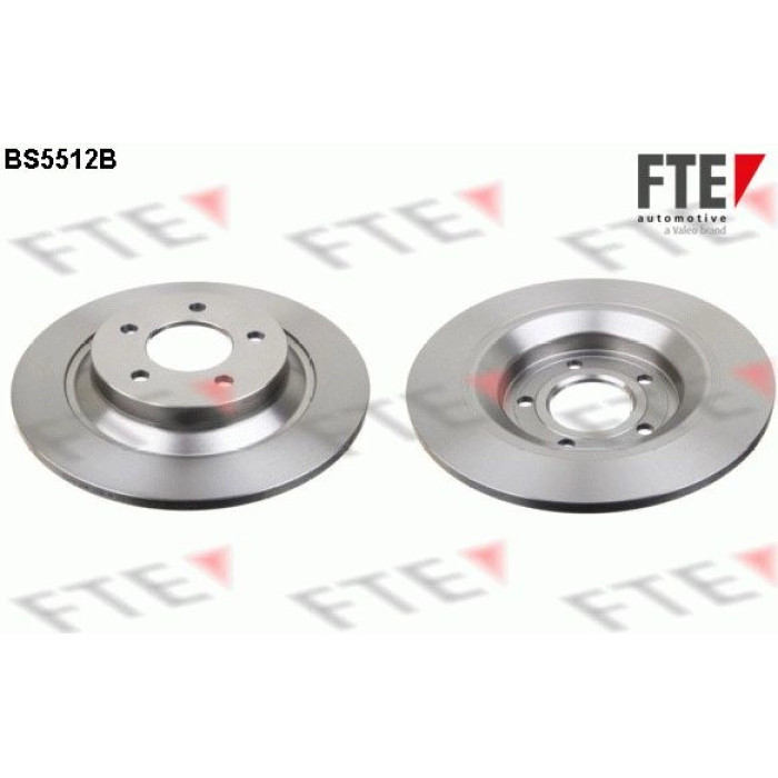 FTE 9082204 Bremsscheibe COATED RANGE