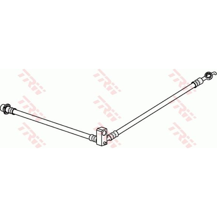 TRW PHD1054 Bremsschlauch TRW PHD1054 Bremsschlauch
