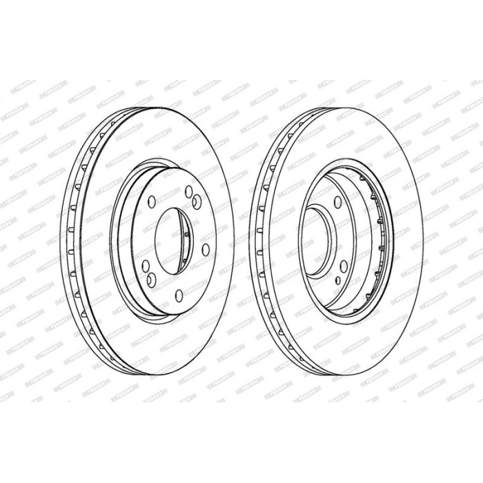 Ferodo DDF1239 Bremsscheibe PREMIER Ferodo DDF1239 Bremsscheibe PREMIER