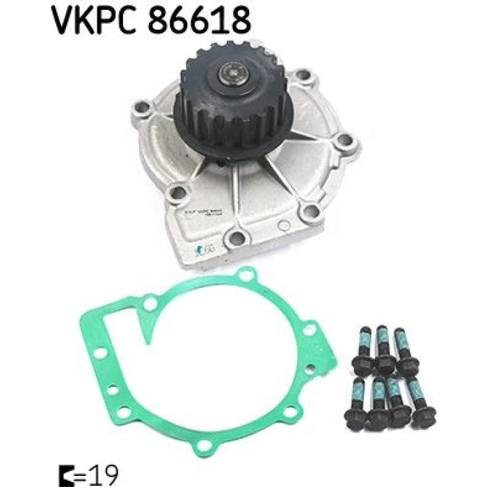 SKF VKPC 86618 Wasserpumpe SKF VKPC 86618 Wasserpumpe