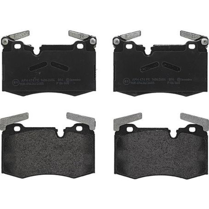 Brembo P 06 068 Bremsbelagsatz, Scheibenbremse PRIME LINE Brembo P 06 068 Bremsbelagsatz, Scheibenbremse PRIME LINE