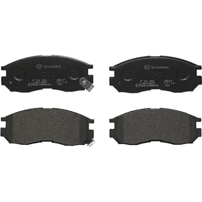 Brembo P 54 014 Bremsbelagsatz, Scheibenbremse PRIME LINE Brembo P 54 014 Bremsbelagsatz, Scheibenbremse PRIME LINE
