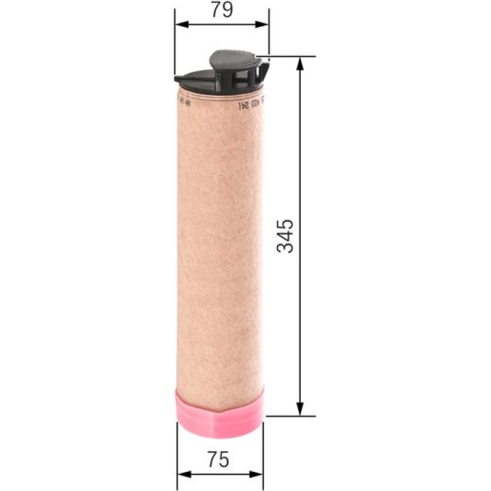 BOSCH F 026 400 241 Sekundärluftfilter BOSCH F 026 400 241 Sekundärluftfilter