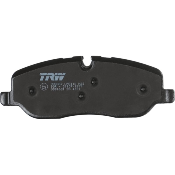 TRW GDB1631 Bremsbelagsatz, Scheibenbremse COTEC