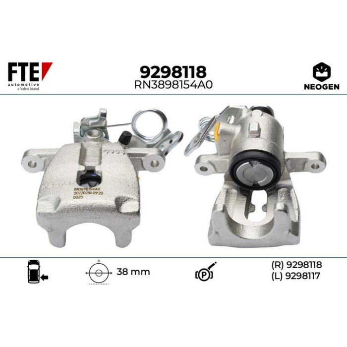 Bremssattel 9298118 Bremssattel 9298118