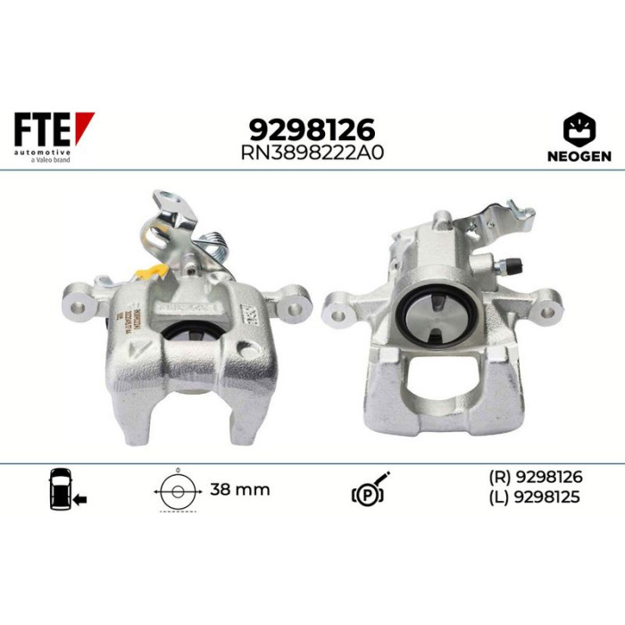 FTE 9298126 Bremssattel NEOGEN FTE 9298126 Bremssattel NEOGEN
