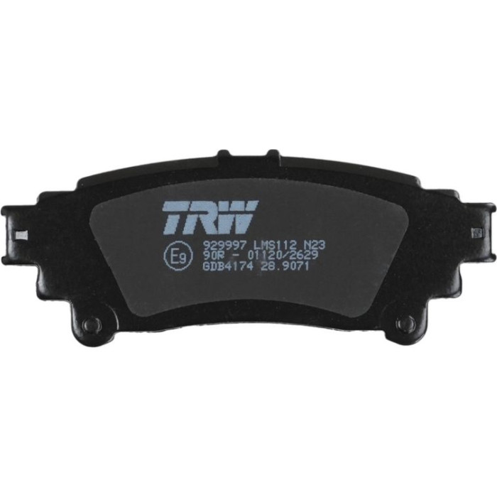 TRW GDB4174 Bremsbelagsatz, Scheibenbremse COTEC