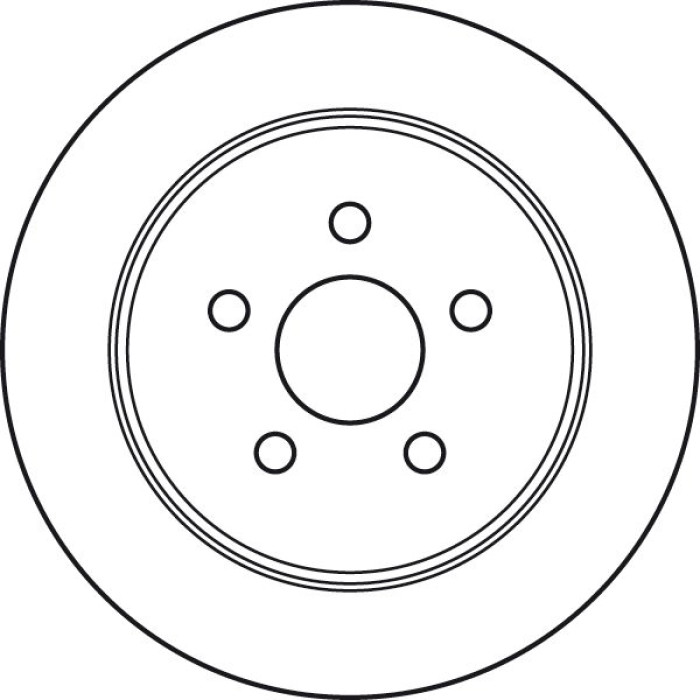 TRW DF4533 Bremsscheibe