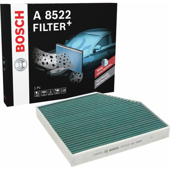 BOSCH 0 986 628 522 Innenraumfilter FILTER+ BOSCH 0 986 628 522 Innenraumfilter FILTER+