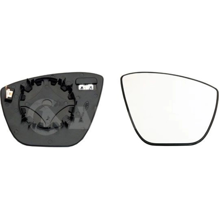 Alkar 6432434 Spiegelglas, Außenspiegel