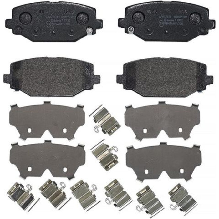 Brembo P 11 032 Bremsbelagsatz, Scheibenbremse PRIME LINE