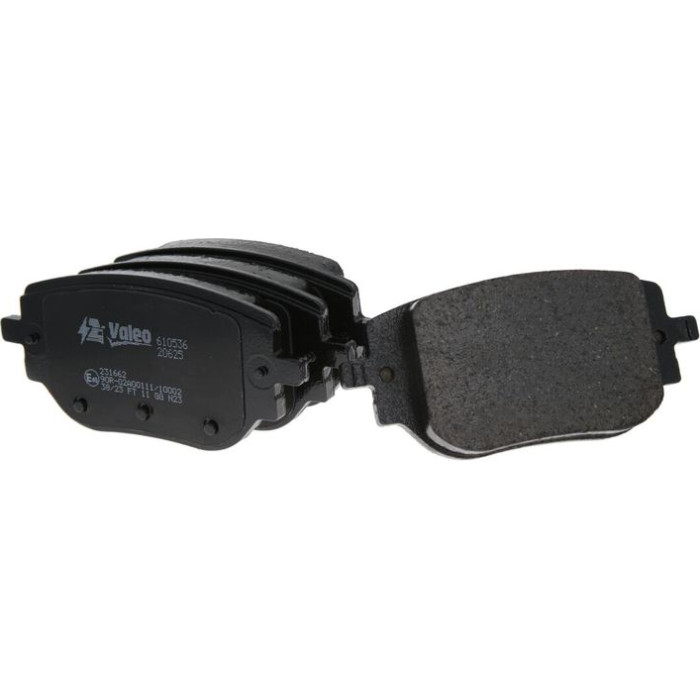 Valeo 610536 Bremsbelagsatz, Scheibenbremse E-PERFORMANCE