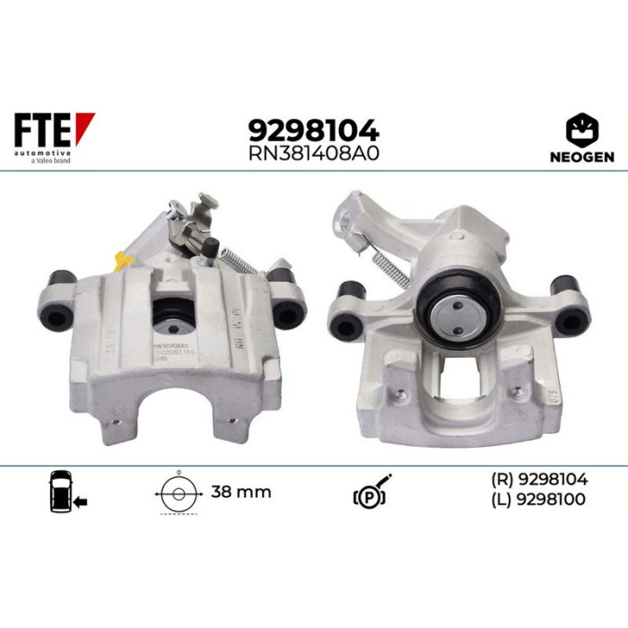 FTE 9298104 Bremssattel NEOGEN