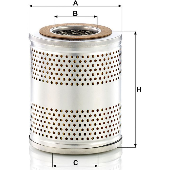 Mann-Filter H 1263/1 Ölfilter Mann-Filter H 1263/1 Ölfilter