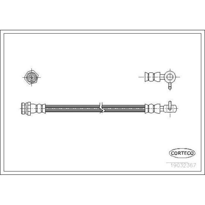 Corteco 19032367 Bremsschlauch