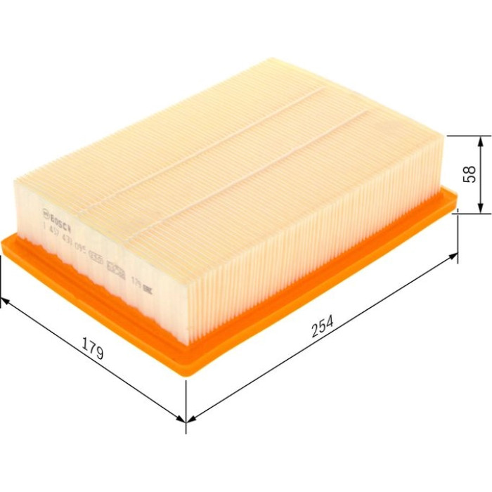 BOSCH 1 457 433 095 Luftfilter BOSCH 1 457 433 095 Luftfilter