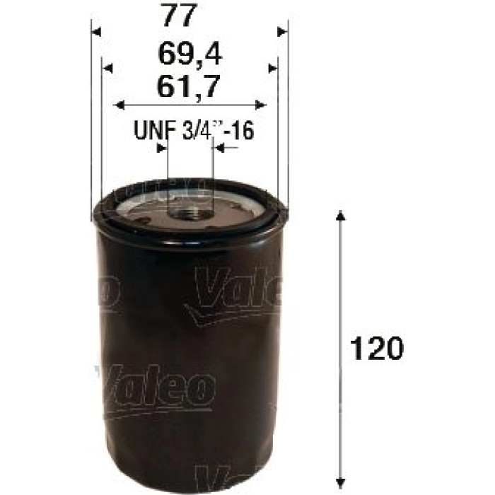 Valeo 586130 Ölfilter Valeo 586130 Ölfilter