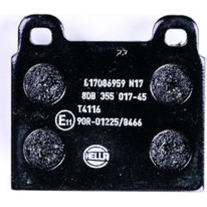 Hella 8DB 355 017-451 Bremsbelagsatz, Scheibenbremse Hella 8DB 355 017-451 Bremsbelagsatz, Scheibenbremse