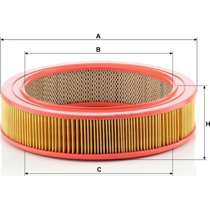 MANN-FILTER C 2645 Luftfilter MANN-FILTER C 2645 Luftfilter