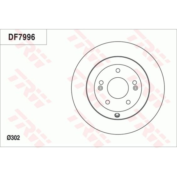 TRW DF7996 Bremsscheibe