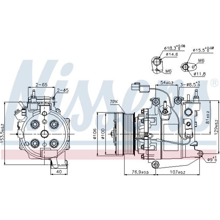 Nissens 89246 Kompressor, Klimaanlage FIRST FIT Nissens 89246 Kompressor, Klimaanlage FIRST FIT