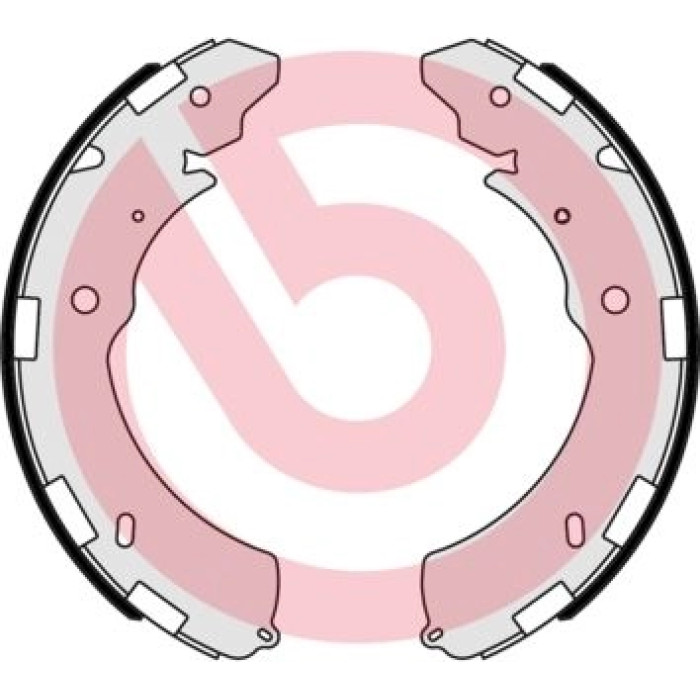 Brembo S 54 523 Bremsbackensatz ESSENTIAL LINE Brembo S 54 523 Bremsbackensatz ESSENTIAL LINE