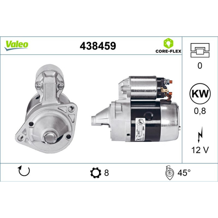 Valeo 438459 Starter CORE-FLEX