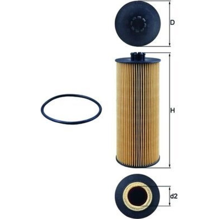 Knecht OX 155D Ölfilter
