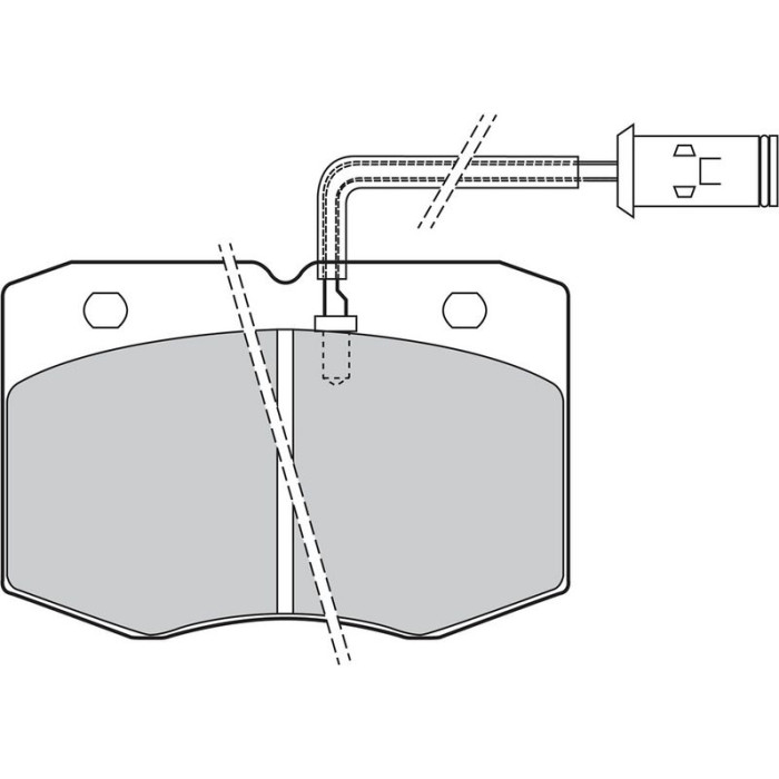 Valeo 598598 Bremsbelagsatz, Scheibenbremse