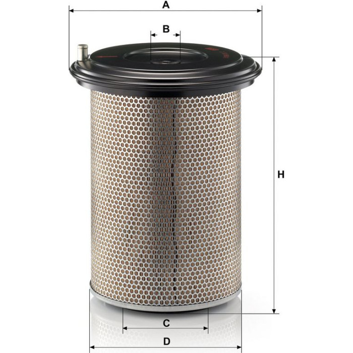 MANN-FILTER C 30 880/2 Sekundärluftfilter MANN-FILTER C 30 880/2 Sekundärluftfilter