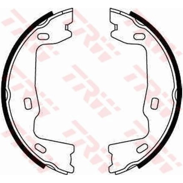 TRW GS8223 Bremsbackensatz, Feststellbremse