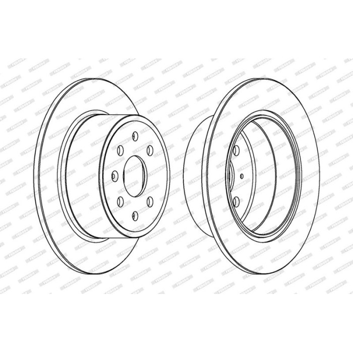 Bremsscheibe DDF329
