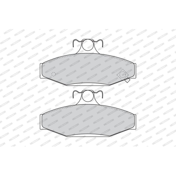 Ferodo FDB1157 Bremsbelagsatz, Scheibenbremse PREMIER ECO FRICTION