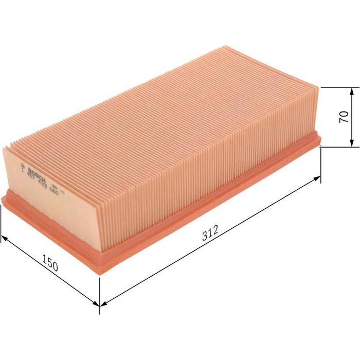BOSCH 1 457 433 060 Luftfilter BOSCH 1 457 433 060 Luftfilter