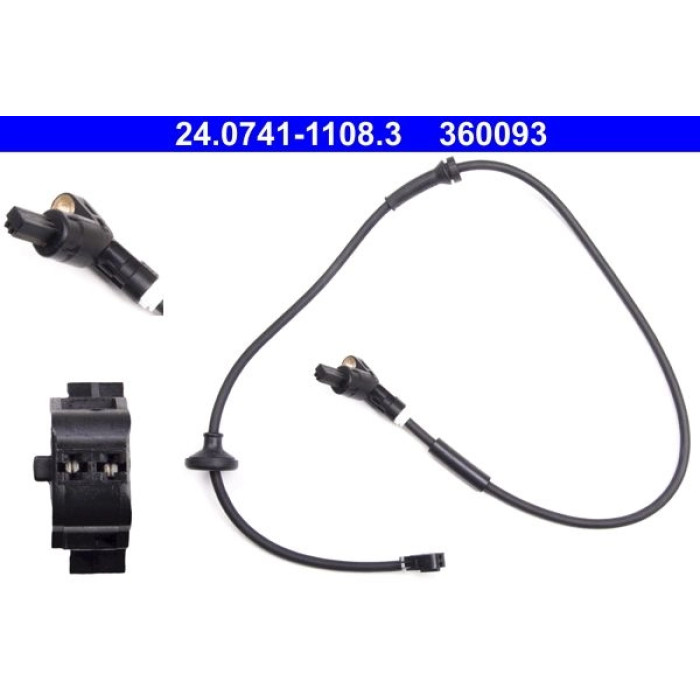 ATE 24.0741-1108.3 Sensor, Raddrehzahl ATE 24.0741-1108.3 Sensor, Raddrehzahl