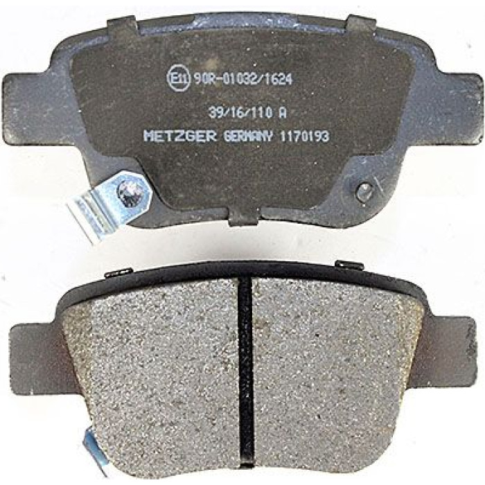Bremsbelagsatz, Scheibenbremse 1170193 Bremsbelagsatz, Scheibenbremse 1170193