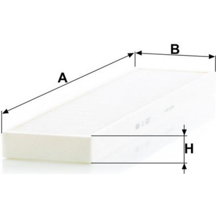 MANN-FILTER CU 5257 Innenraumfilter, Partikelfilter MANN-FILTER CU 5257 Innenraumfilter, Partikelfilter